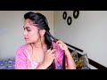 SuperEasy Braid Hairstyle-Punjabi Braid Look for INDIAN Party/WEDDING GUEST