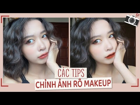 BẬT MÍ TIPS CHỈNH ẢNH RÕ MAKEUP | HWAJANG