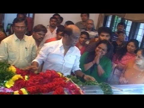 TAMIL FILM FRATERNITY PAYS HOMAGE TO DANCE MASTER RAGHURAM - BW