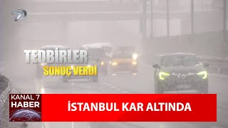 İstanbul Kar Altında