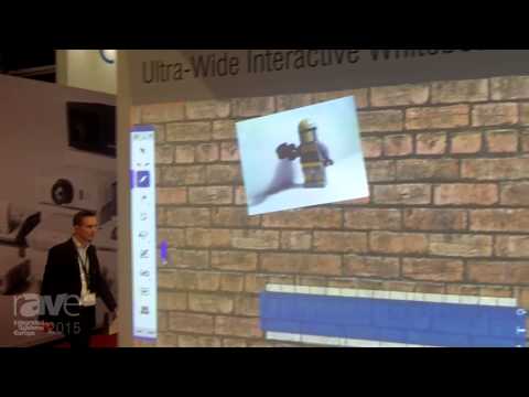 ISE 2015: NEC Presents Ultra-Wide Interactive Whiteboard