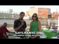 mike cavnaugh covers the garden party to benefit The Center in New York City