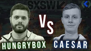 BEST MELEE PLAYER VS HIS EDITOR IN SSB ULTIMATE | Hungrybox vs Caesar at SXSW Gaming 2019 Highlights