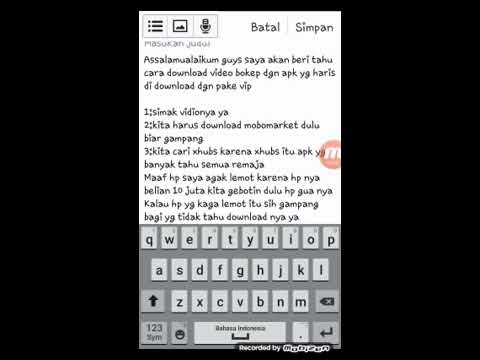 Cara download video bokep di apk dgn mudah dan peraktis...