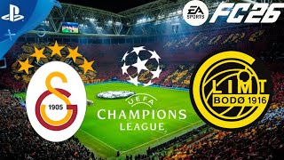Fc 26 Galatasaray Bodoglimt Şampiyonlar Ligi 3. Hafta Ps5 Türkçe Spiker