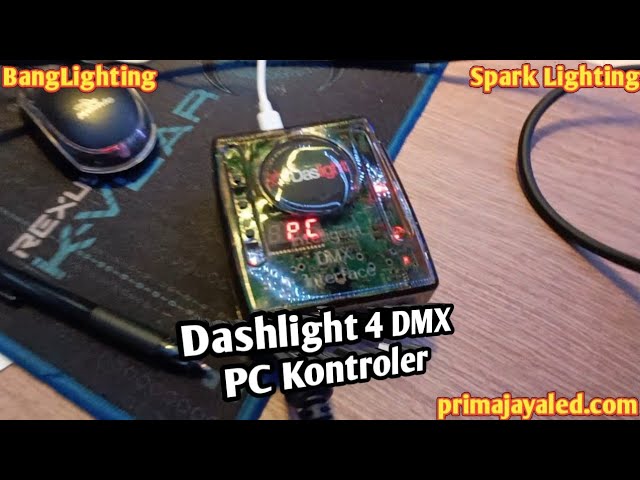 Dashlight 4 DMX PC Kontroler