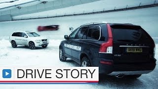 Volvo Xc90 Suv Drive Story To Innsbruck, Austria With The British Bobsleigh Team
