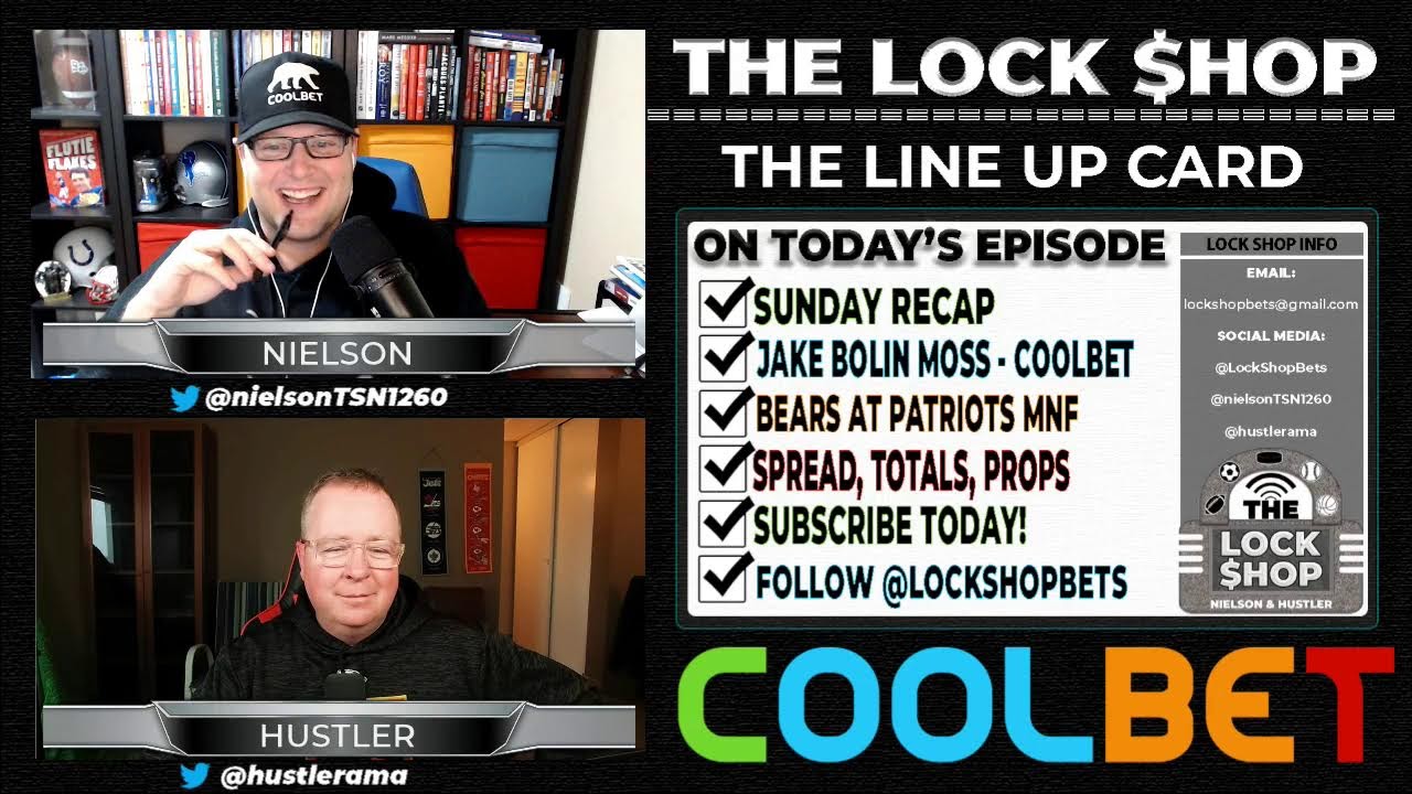 THE LOCK SHOP: Bears at Patriots MNF Betting Preview