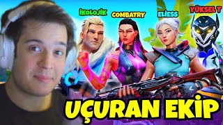 Helli̇an Yayincilar İle 5Li̇ Gi̇ri̇yor Ama Bu Eki̇p Çok Güçlü Valorant Ranked