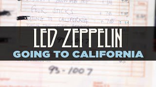 Led Zeppelin - Going To California (Official Audio)