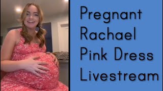 Itsrachelslife Pink Pregnant Livestream Tiktok