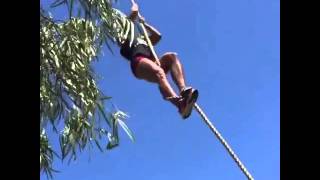 Sheila Orio Rope Climb
