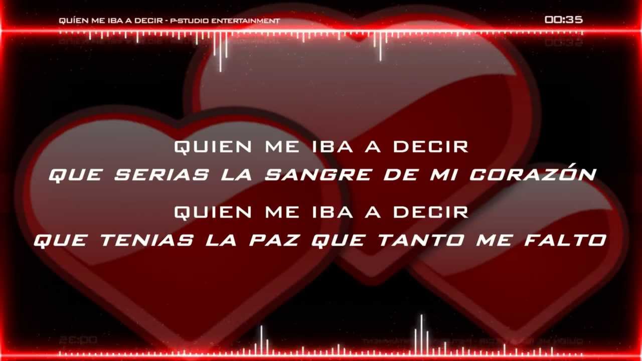 FT DAVID BISBAL QUIEN ME IBA A DECIR LYRICS ft david bisbal quien me iba a decir lyrics: