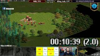 AoE 22 Random BiBi, TiTi vs Hồng Anh, U97 Ngày 08-11-2018