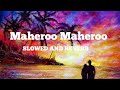 MAHEROO MAHEROO / SLOWED AND REVERB / HINDI LOFI/ SHREYA GHOSal