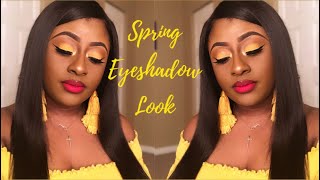 Spring Sunshine Eyeshadow Tutorial Jaclyn Hill X Morphe Armed And Gorgeous Palette