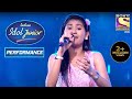 Nithyashree's Performance On 'Barso Re' Gets Standing Ovation | Indian Idol Junior 2