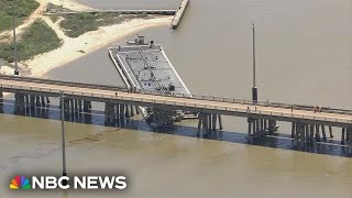 Barge Strikes Texas Bridge, Triggering Partial Collapse