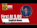 Derana English News 9.00 PM 02-04-2021
