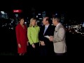 Jeff Newman with special guests for the weather from Kings Park on Monday August 8th, 2009