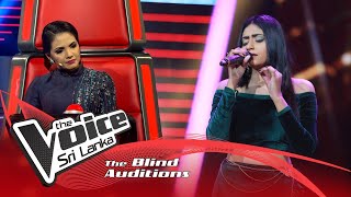 Tharushi Perera - Silsila Ye Chaahat Ka | Blind Auditions | The Voice Sri Lanka