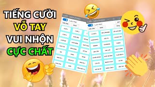 Hướng Dẫn Cài Hiệu Ứng Tiếng Cười, Vỗ Tay, Vui Nhộn Cực Chất Cho Idol Hát Livestream, Chơi Pk