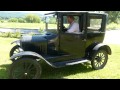How to start up and drive a 1925 Ford Model T