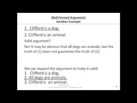 valid argument examples