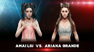 Amai Liu Adult Actress Vs. Ariana Grande Celebrity Wwe 2K19