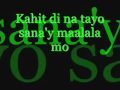 Download Kahit Di Na Tayo - Repablikan with Lyrics (rap) MP3 song and Music Video