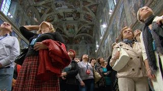 High Tech Lighting And Ac System Protects Michelangelos Sistine Chapel Masterpiece
