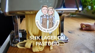 Slik lager du pasta deig!
