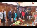 President Uhuru Kenyatta receives TJRC final report