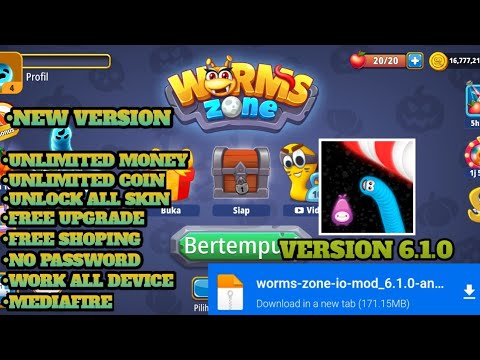 Worms Zone io Mod Apk V6.1.0 New 2024 | Unlimited Coin & Worms Zone io Mod Apk V6.1.0 New 2024 | Unlimited Coin &