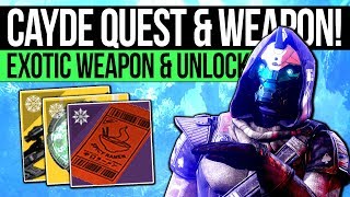 Destiny 2 | NEW CAYDE QUEST & EXOTIC WEAPON! Farewell Reward, Solstice Artifact, Triumphs & More