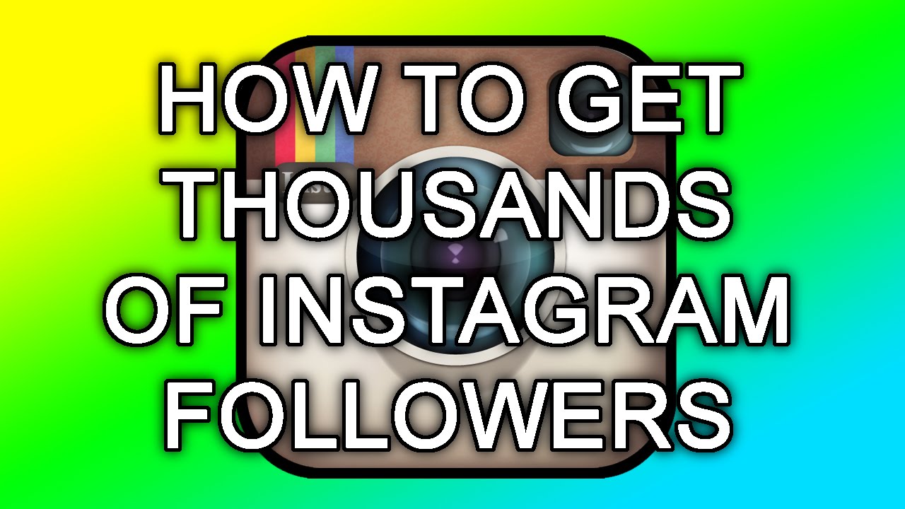How To Gain 100+ Instagram Followers Everyday For FREE ... - 1280 x 720 jpeg 145kB