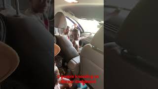 Family Time In The Car. Its Been A Long Day