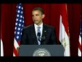 President Obama Speaks to the Muslim World from Cairo, Egypt