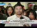 BT: Pacquiao, umapela kay Indonesian Pres. Widodo na iligtas si Mary Jane Veloso sa bitay