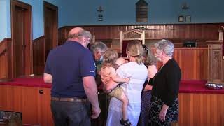 Baptism of Frankie Cox - July 29, 2020 - Minister - Reverend Phillip Kennedy - Mother - Laura Cox