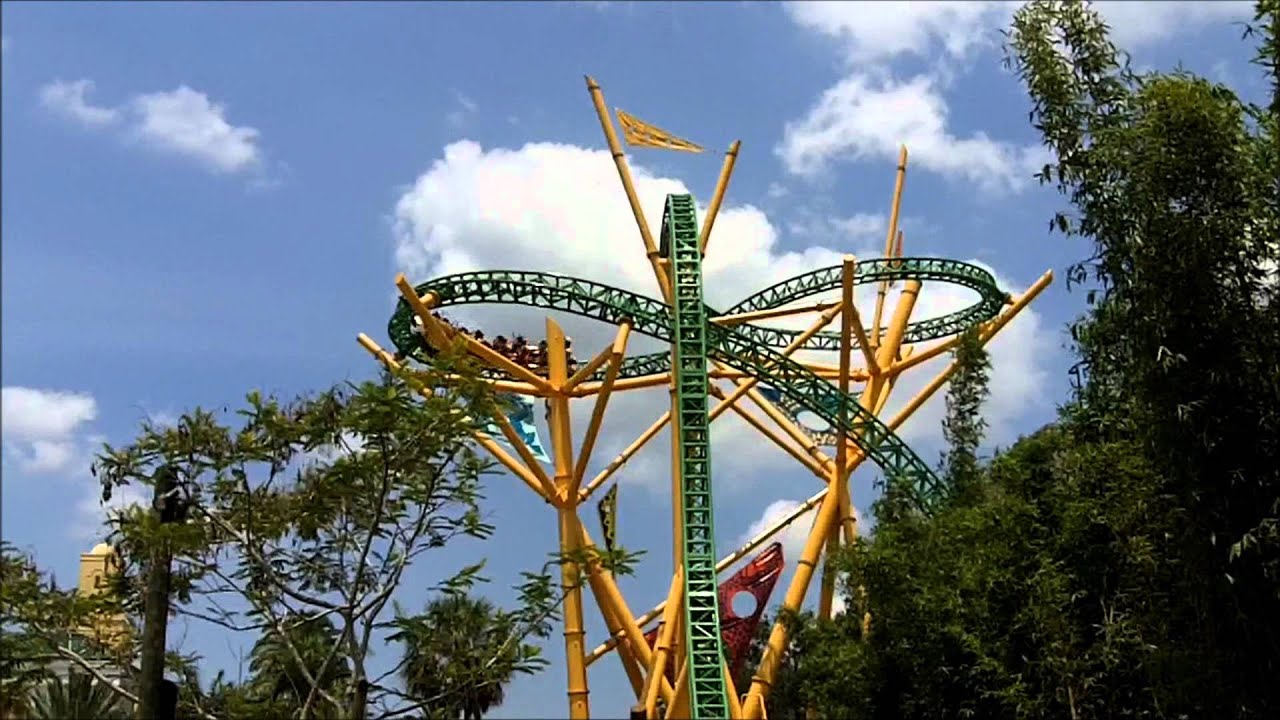 POV: The Cheetah Chase Rollercoaster at Busch Gardens in Tampa Florida