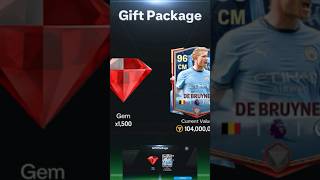 Gift Package I Packed De Bruyne Cm 96 Ovr Fc Mobile