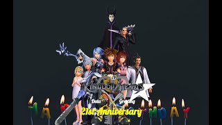 Kingdom Hearts Data Greeting 21St Anniversary