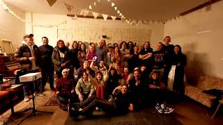 2025 Moment From Magical New Years Eve In Green Green Ecocentre Yerevan, Armenia