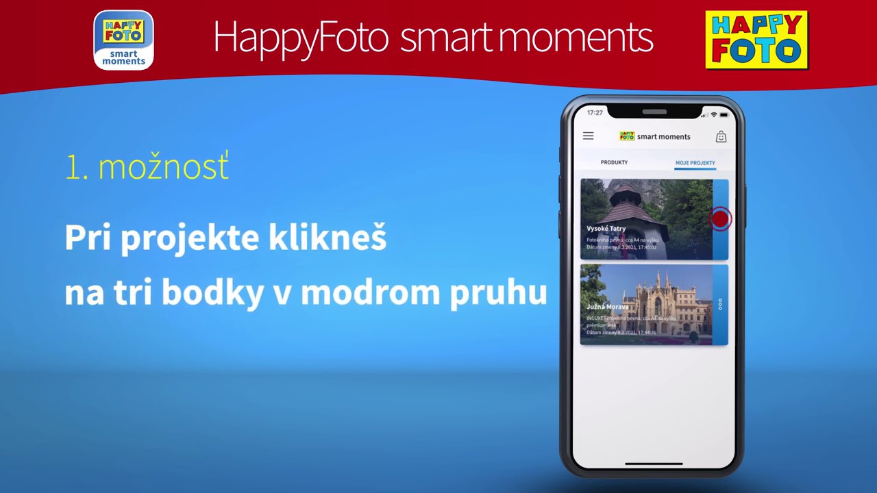 HappyFoto smart moments ▶ KONVERTOVANIE FOTOKNÍH
