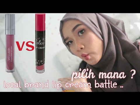 VIDEO : wardah exclusive matte lip cream vs pixy lip cream - ig @ojjayaojja ig olshop : @queen_lsm. ...