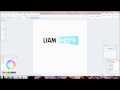 How to make a youtube logo/using Paint.net!