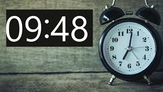 10 Dakikalık Geri Sayım, Sayım Bittiğinde Alarm Çalacak.