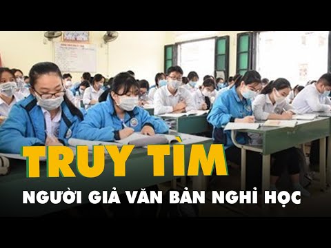 Truy tìm người giả mạo văn bản Sở GD-ĐT Đắk Lắk cho học sinh nghỉ đến 28-2
