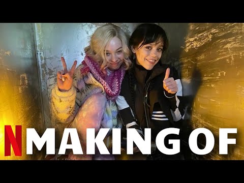 Making Of WEDNESDAY (2022) - Best Of Behind The Scenes &amp; On Set Bloopers With Jenna Ortega | Netflix